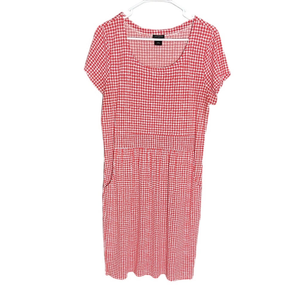 Ann Taylor Midi Dress Cap Sleeve Women’s Size Large